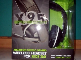 GameCom X95 Wireless Gaming Headset For PC XboX both