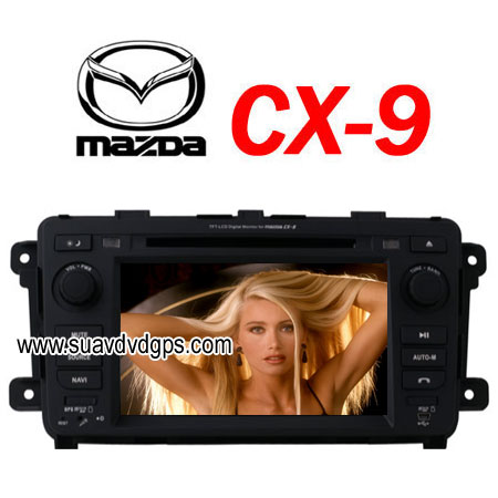 MAZDA CX-9 CX9 factory oem radio Car DVD Player GPS blue TV large image 0
