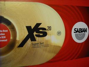 Sabian Xs20 Cymbals Super Set large image 0
