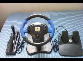 Gaming Wheel P D transwheel for PS PS2