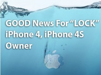 GOOD News For LOCK iPhone 4 iPhone 4S Owner