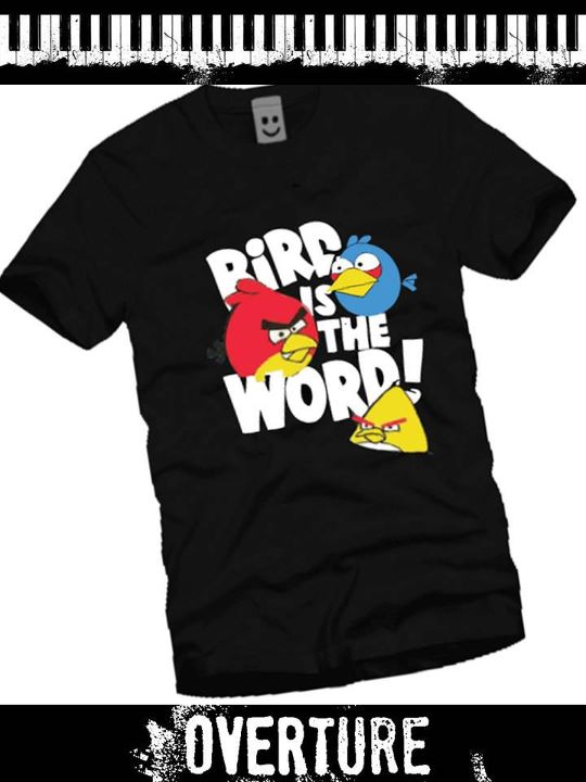 ANGRY BIRDS SUPERHERO and other cool T shirts  large image 0