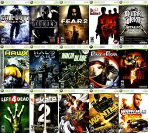 all xbox 360 shooting games