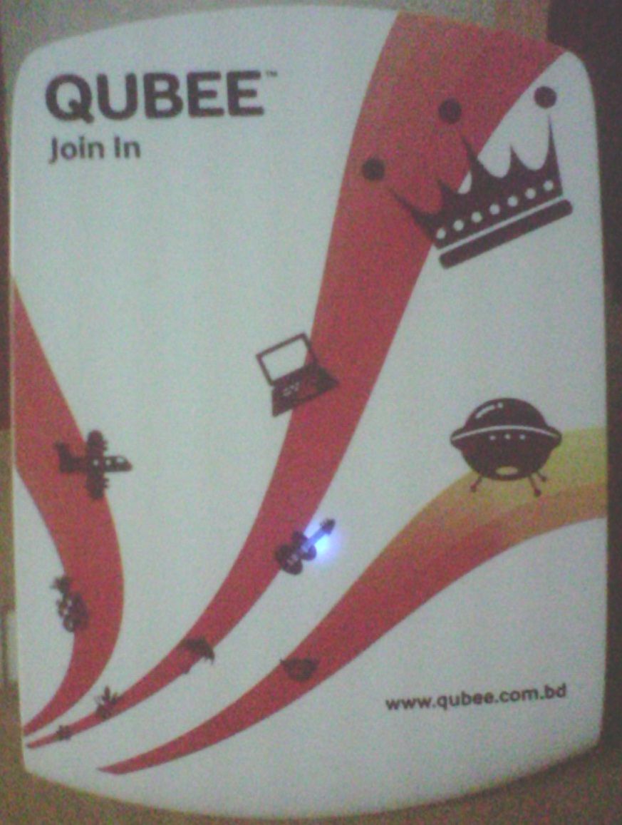 QUBEE POST PAID MODEM NEW CONDITION  large image 0