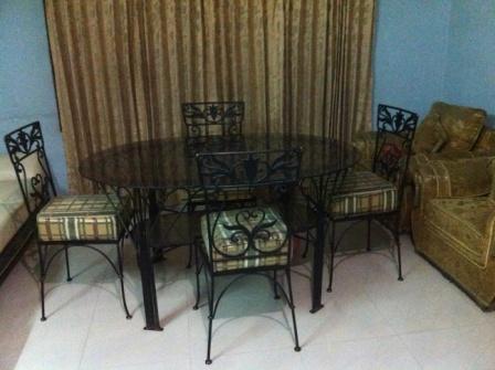 Dinning table Wrought Iron  large image 0