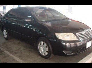 Black G Corolla Tinted Glass Car Rent Daily