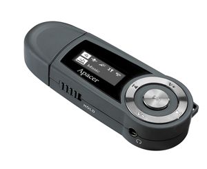 Apacer Audio Steno AU220 MP3 Player 4 GB  large image 0