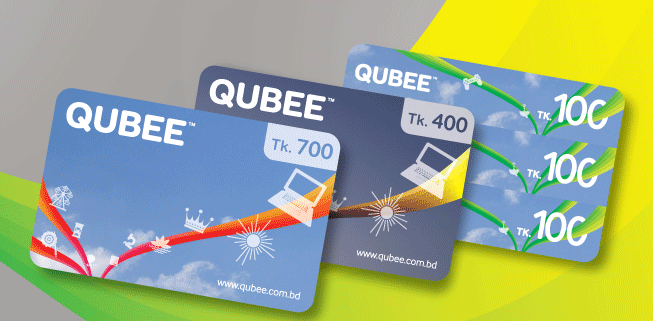Qubee Prepay 600tk card for 500 tk large image 0