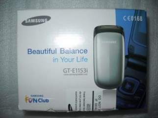 Branded and almost new samsung gt e-1153 new edition
