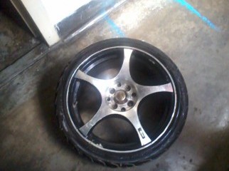 17 inch Rims for Sale with Tyre yokohama low profile 