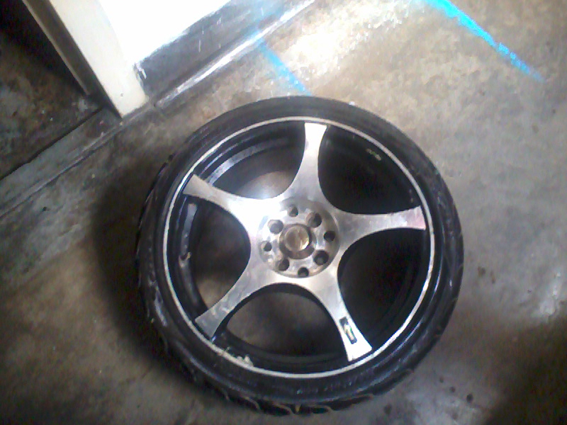 17 inch Rims for Sale with Tyre yokohama low profile  large image 0