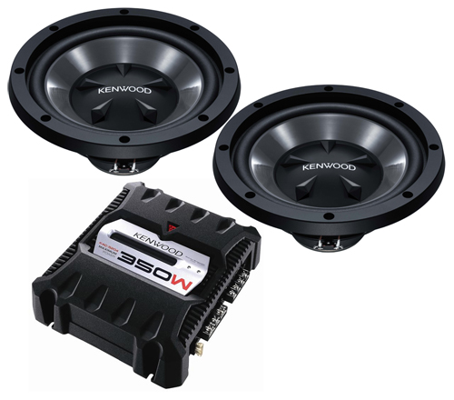 Kenwood Sub-woofer and Amplifier Car Sound System from USA  large image 0