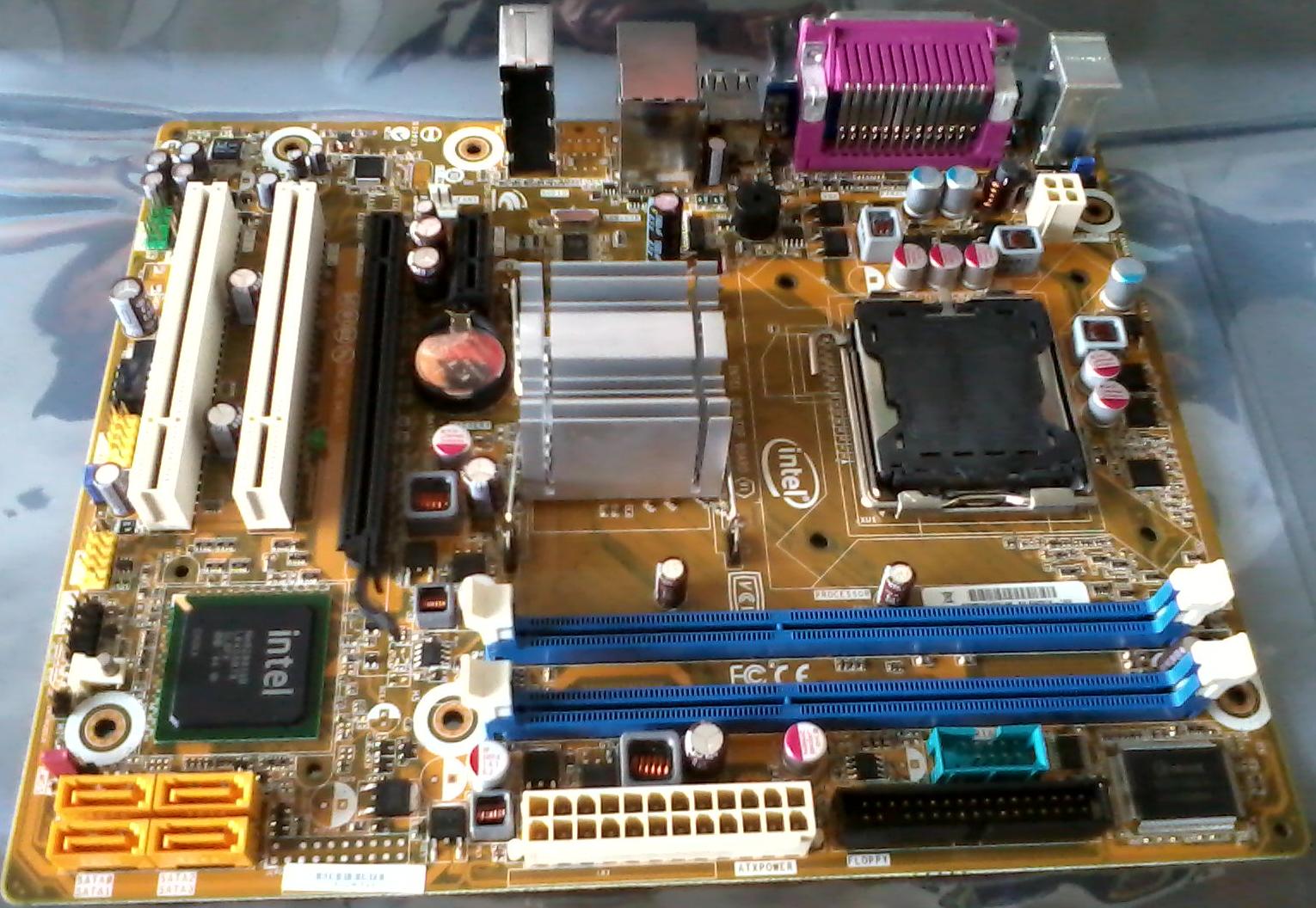 Intel DG41WV motherboard pentium dual core cpu | ClickBD large image 0