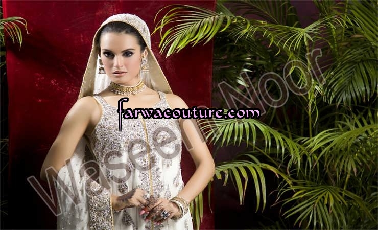 Bridal Wear Collection by Farwa Couture Pakistan large image 1