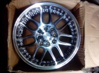 15 New Bolted Nickel Alloy Rim 4 NUT