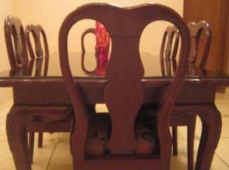 Eight seater elegant dining table