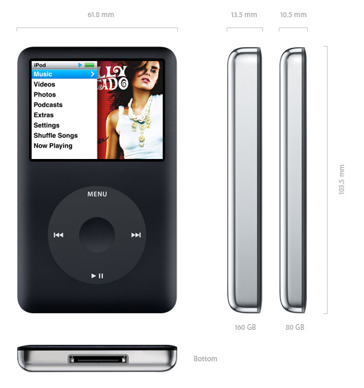 iPod classic 30 GB large image 0