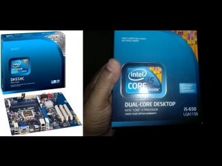 Intel Core i5-650 1st Generation MotherBoard Intel DH55HC