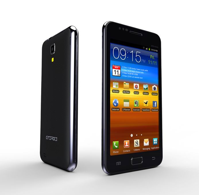 5 INCH GSM WCDMA-ANDROID 4.0.3 MOBILE WITH 5 MP CAMERA large image 0