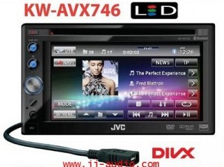 CAR DVD PLAYER JVC KW-AVX 746 