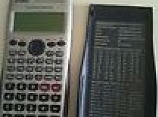 A shortly used CASIO 991 ES scientific calculator