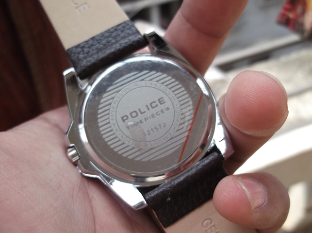 POLICE - Date Window Watch - Rare Edition- Came from USA  large image 2