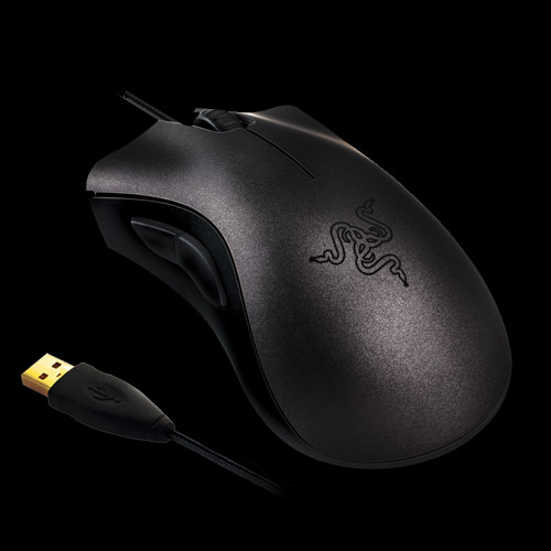 Razer Deat Adder Black Edition gaming mouse for sell large image 0