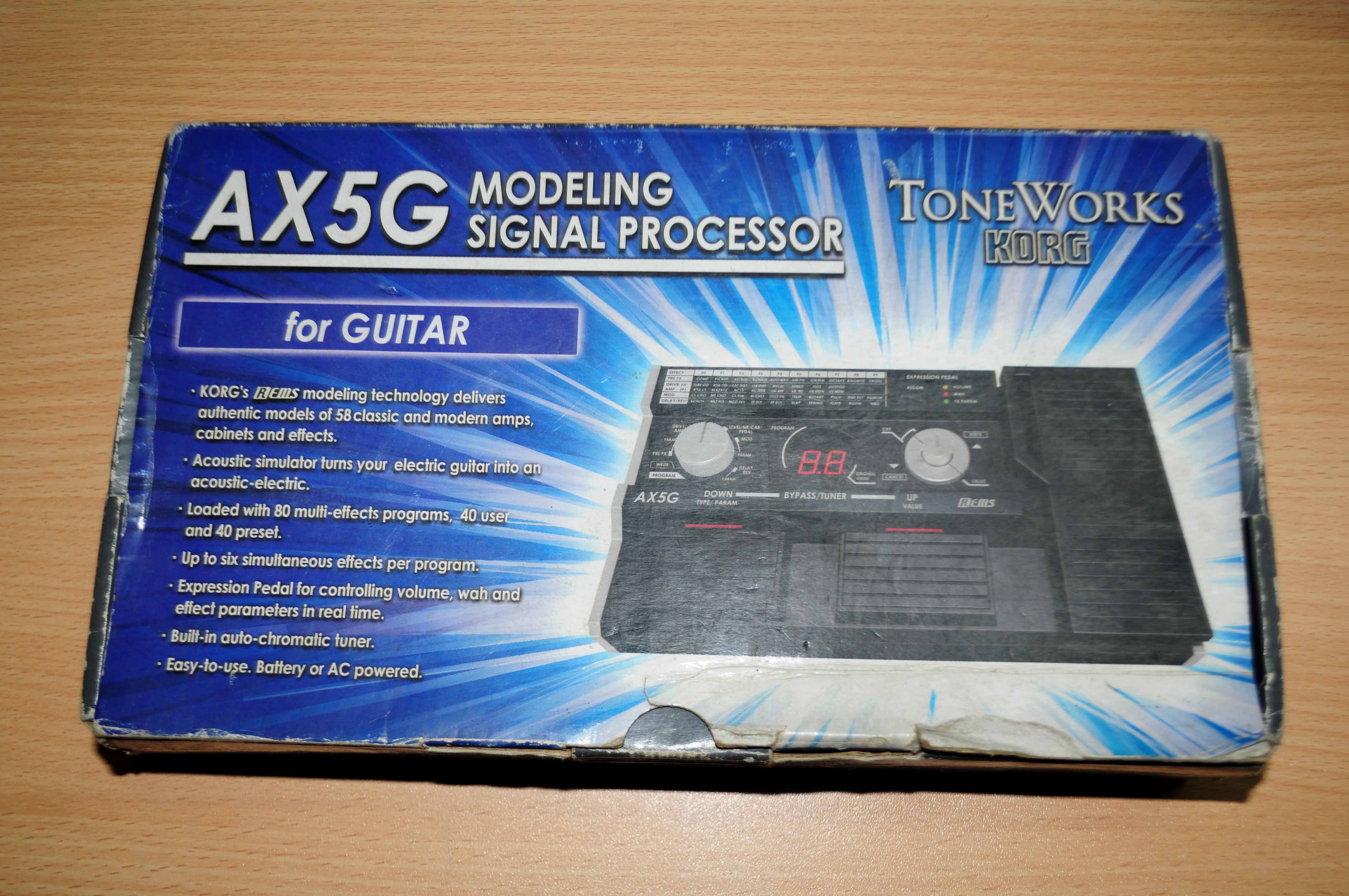 Korg AX5G Guitar Processor large image 0