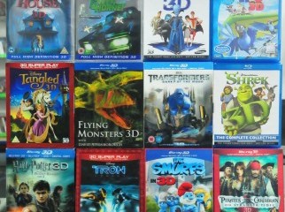 Original 3D Blu Ray Movies for Rent