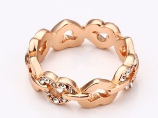 18K Gold plated Fashion Ring