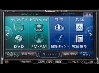 Panasonic Strada Car TV navigation