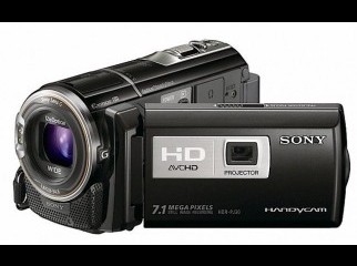 Sony Projector PJ30 Handycam 220GB 7.1 MP 12x Zoom EXR