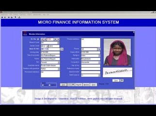 On-line based MFiS Micro credit operation software
