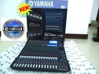 New Yamaha Mixer MG206C-USB Intact Carton .