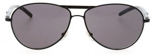 Diesel Compacton Aviator Sunglasses for Men-Black New large image 0