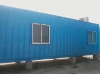 Container decoration as mobile office