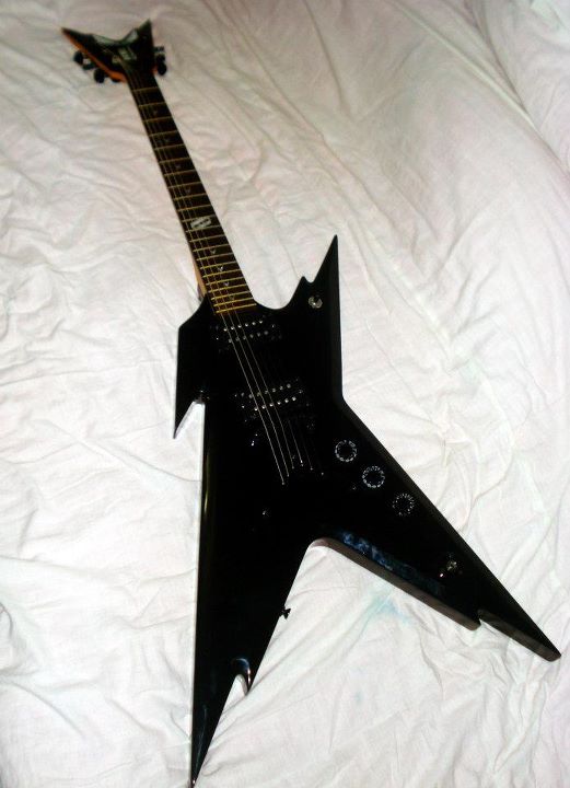 Dean Razorback DB with case made in korea  large image 0